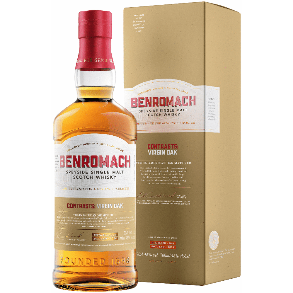 Benromach CR Virgin Oak 10Yr 2013