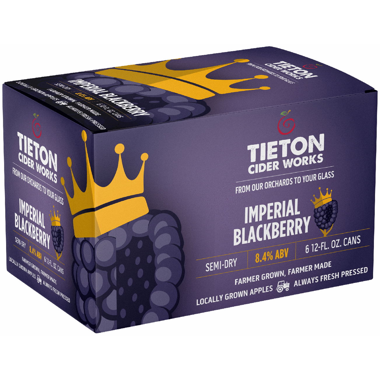 Tieton Imperial Blackberry Hard Cider