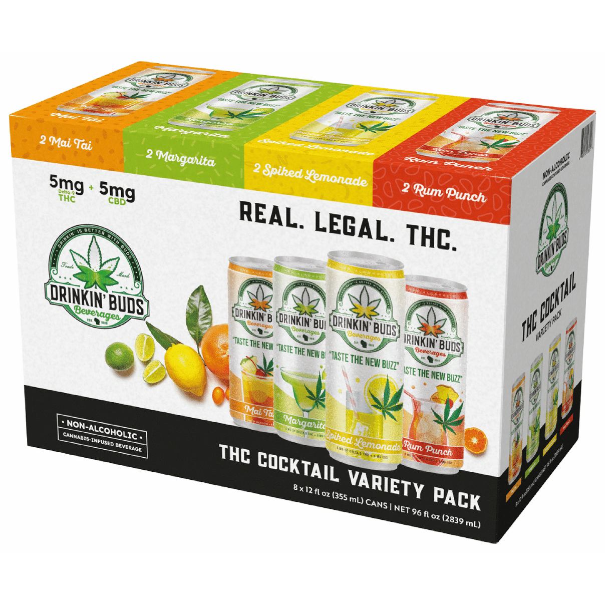 Drinkin' Buds 5mg THC Variety Pack