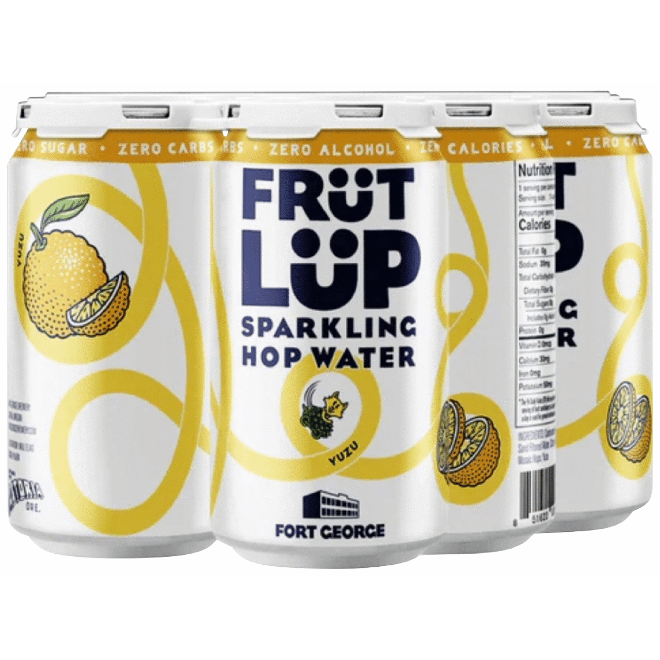Fort George Non-Alcoholic Yuzu Frut Lup Sparkling Hop Water