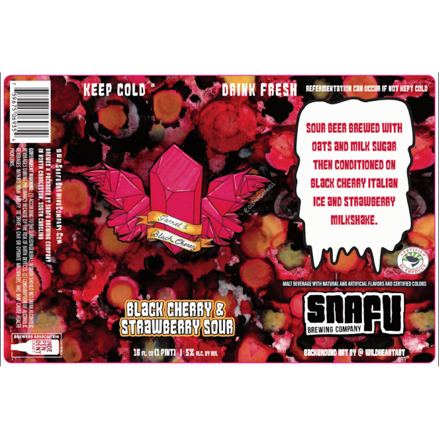 Snafu Garnet & Black Cherry Sour