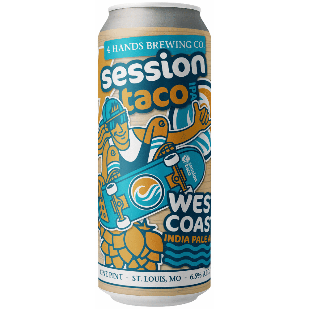 4 Hands Session Taco West Coast IPA