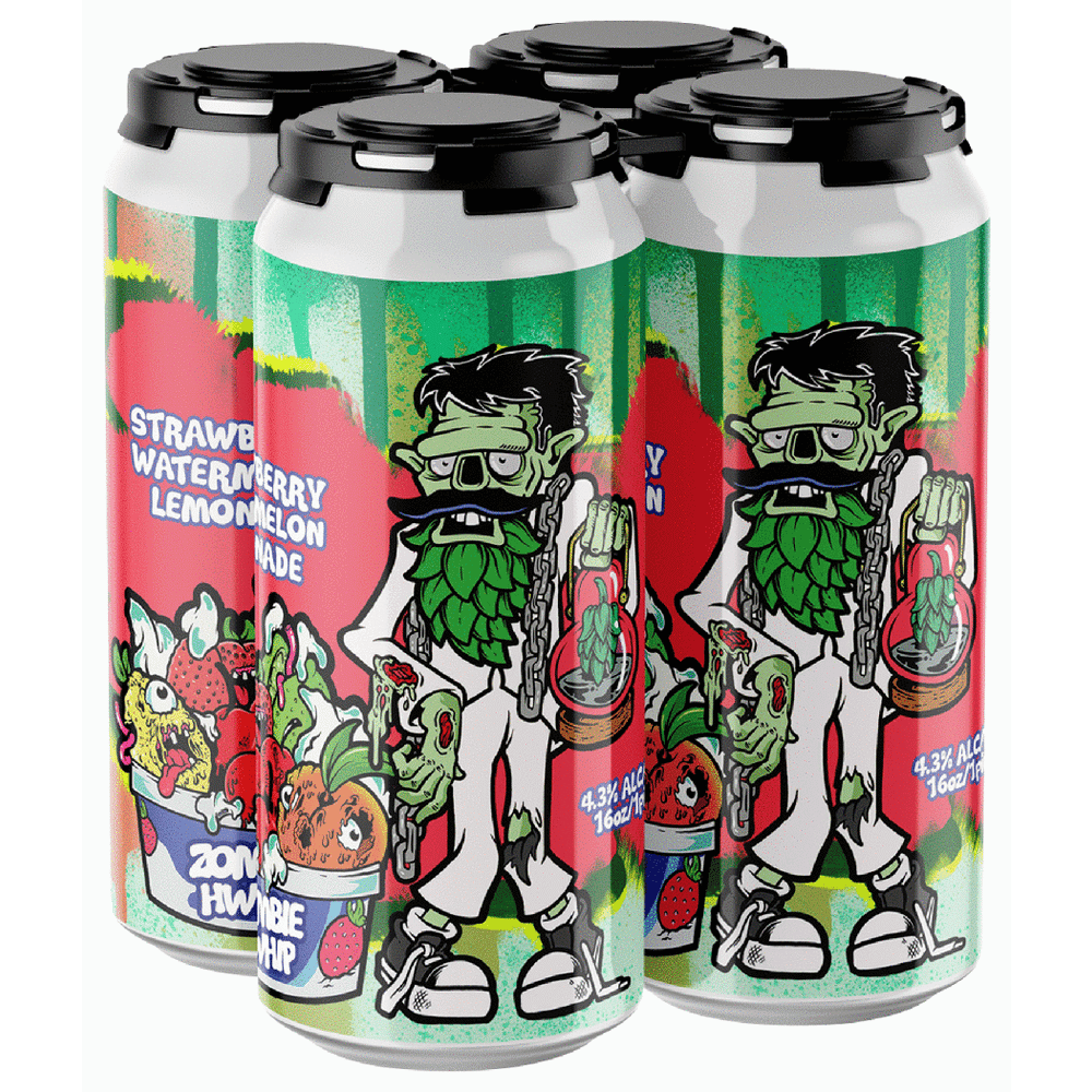 Beer Zombies Zombie HWhip Strawberry Watermelon Lemonade