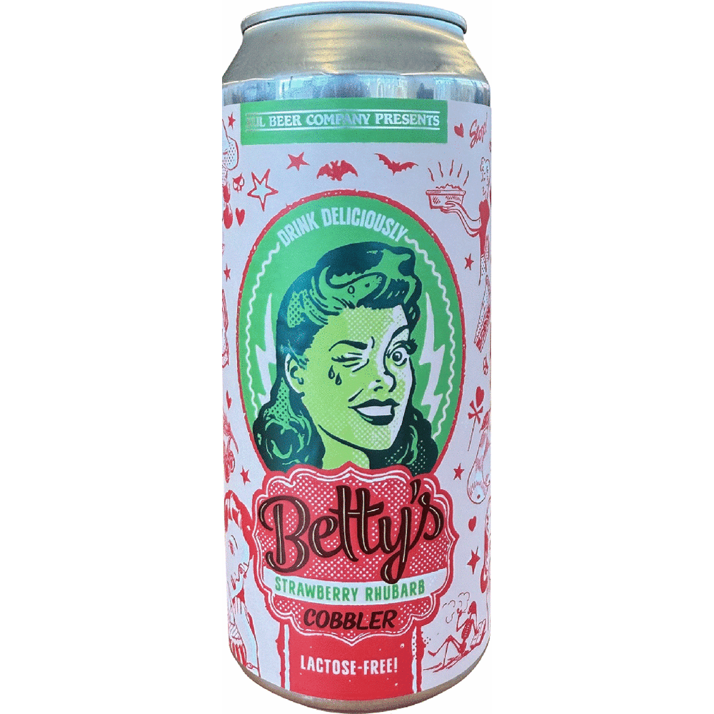Xul Beer Betty's Straw Rhubarb Cobbler
