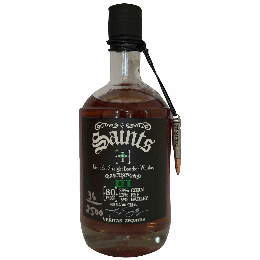 Silent Brigade Saints III Kentucky Straight Bourbon