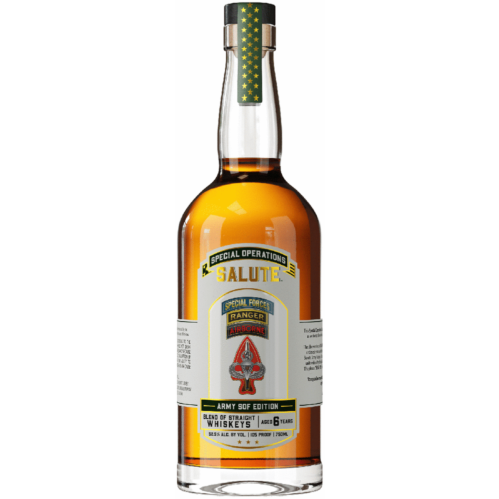 Special Operations Salute Army SOF Edition Whiskey