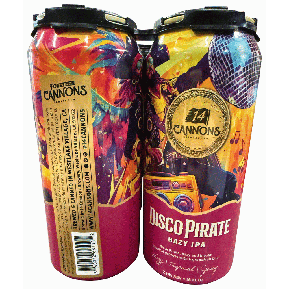 14 Cannons Disco Pirate