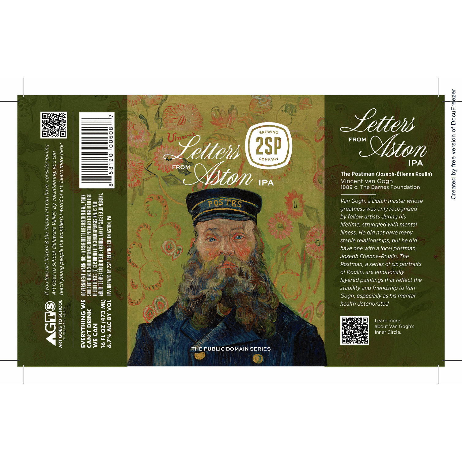 2SP Letters from Aston IPA
