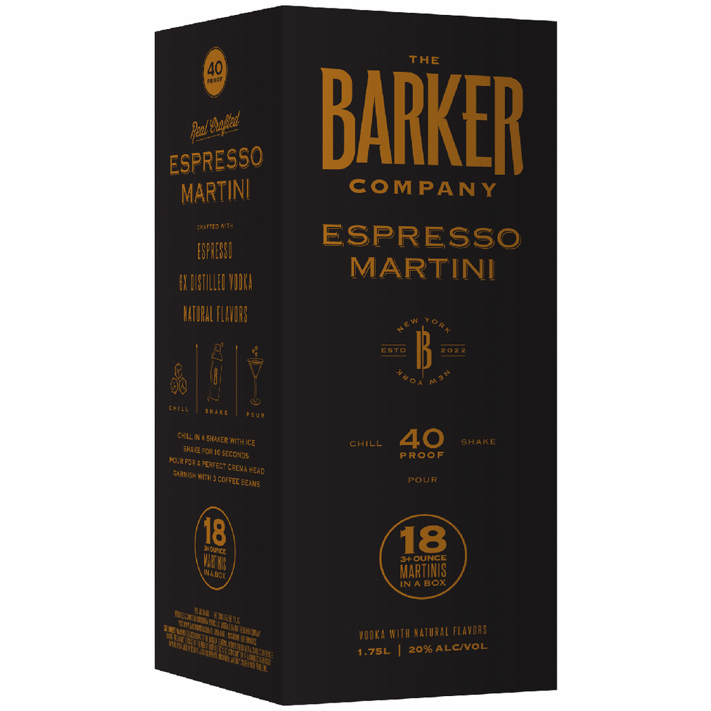 Barker Espresso Martini Party Box