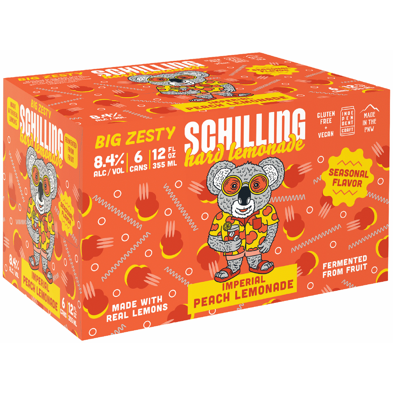 Schilling Big Zesty Imperial Peach Lemonade