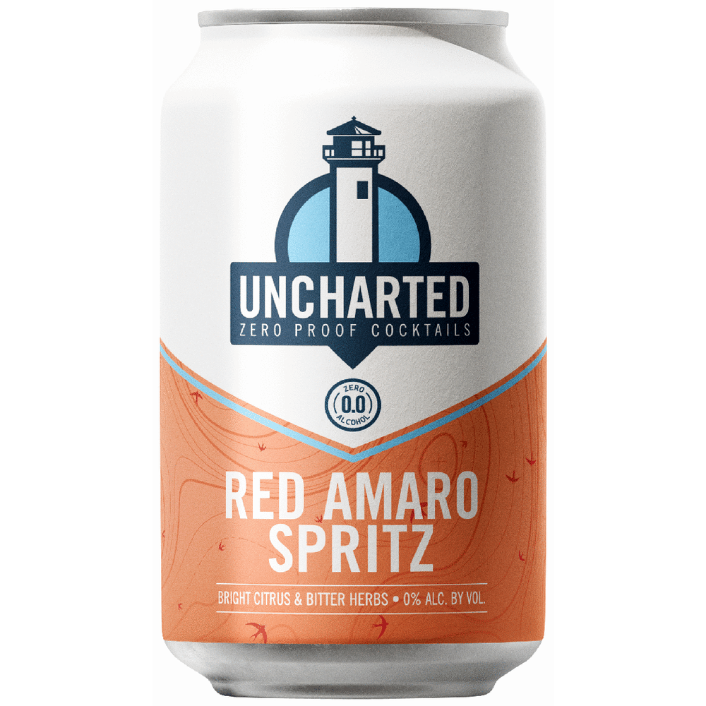 Uncharted Non-Alcoholic Red Amaro Spritz