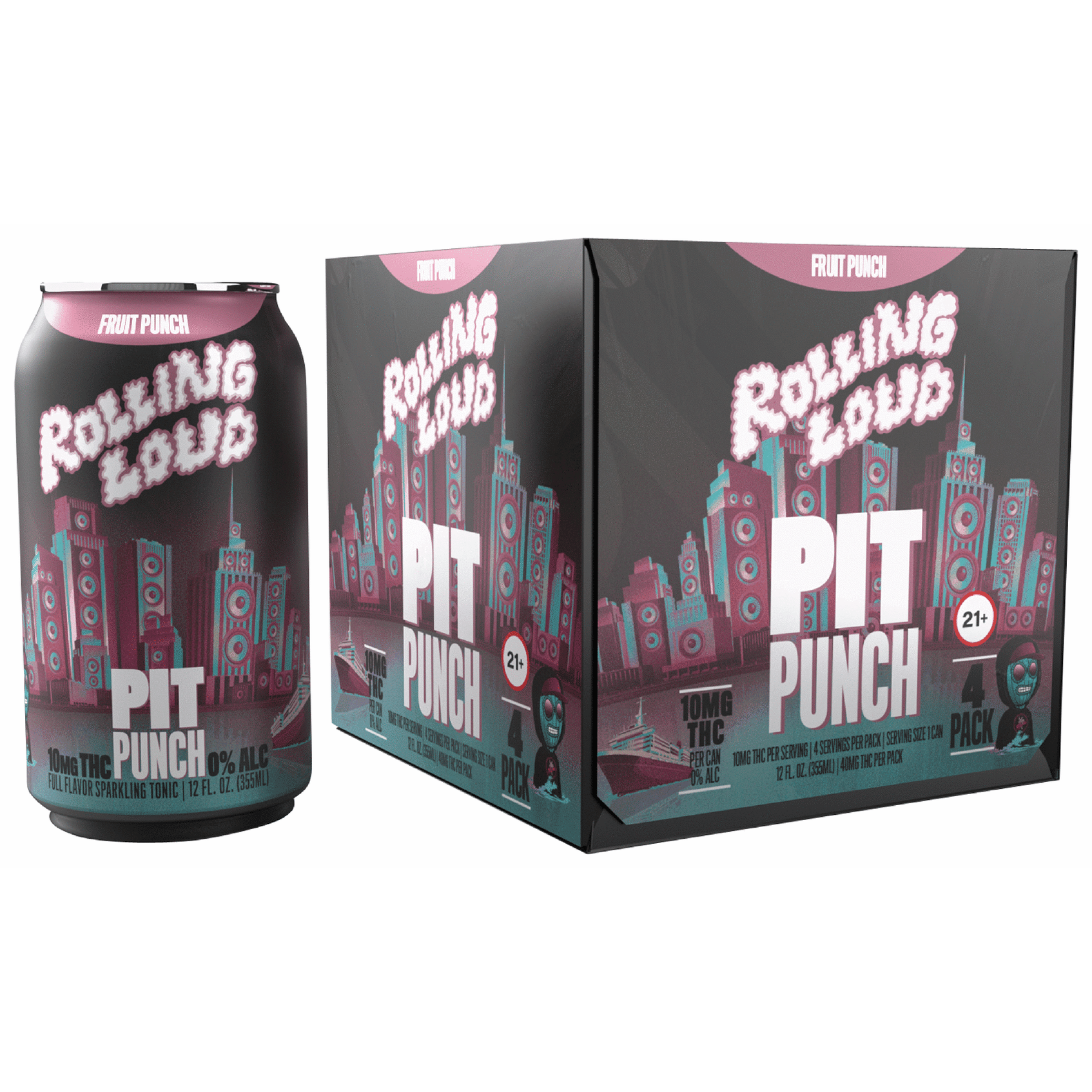 Pit Punch THC 10mg Fruit Punch