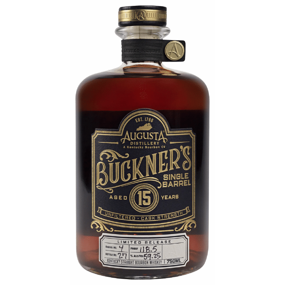 Augusta Buckner's 15 Year Single Barrel Straight Bourbon