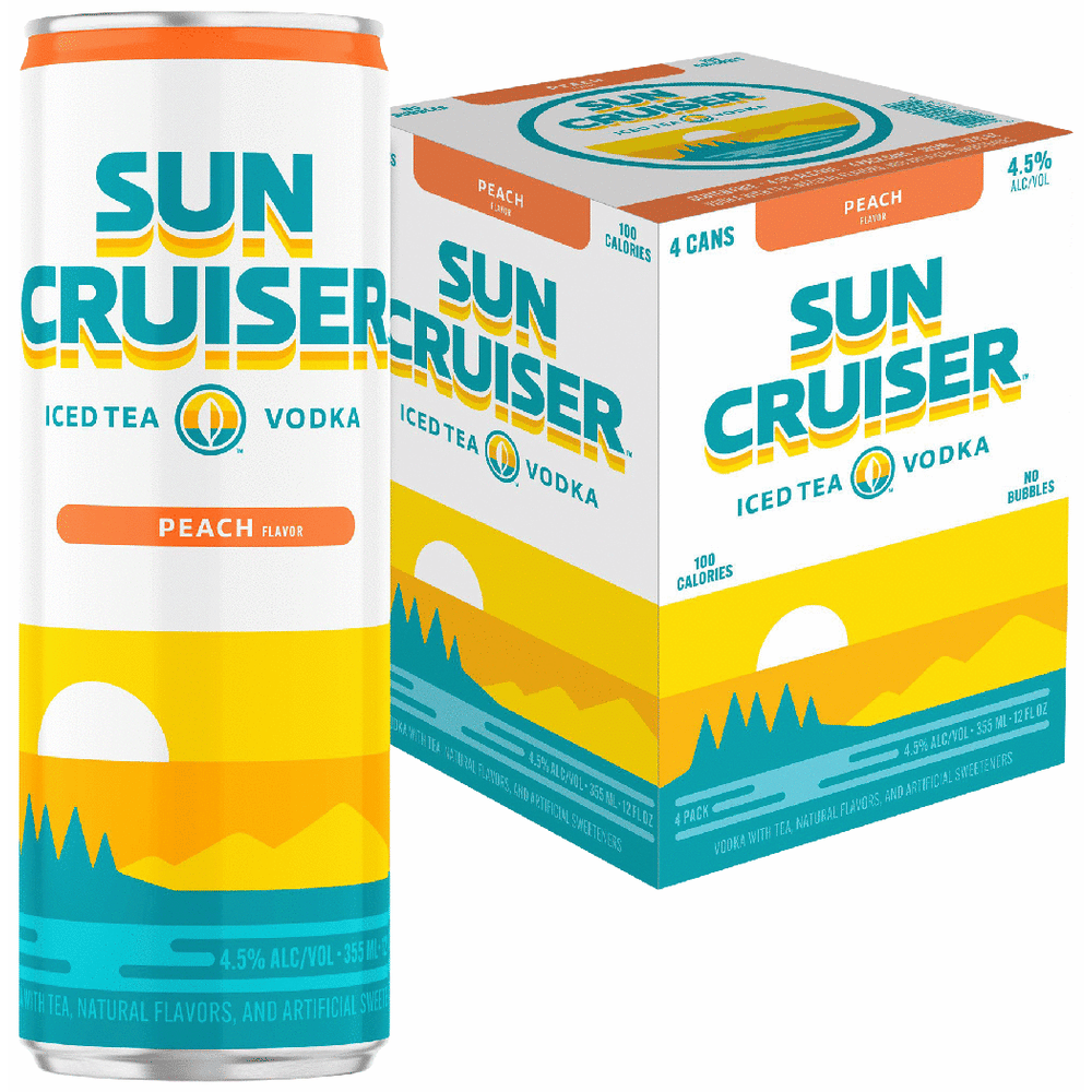 Sun Cruiser Iced Tea Vodka Peach Iced Tea