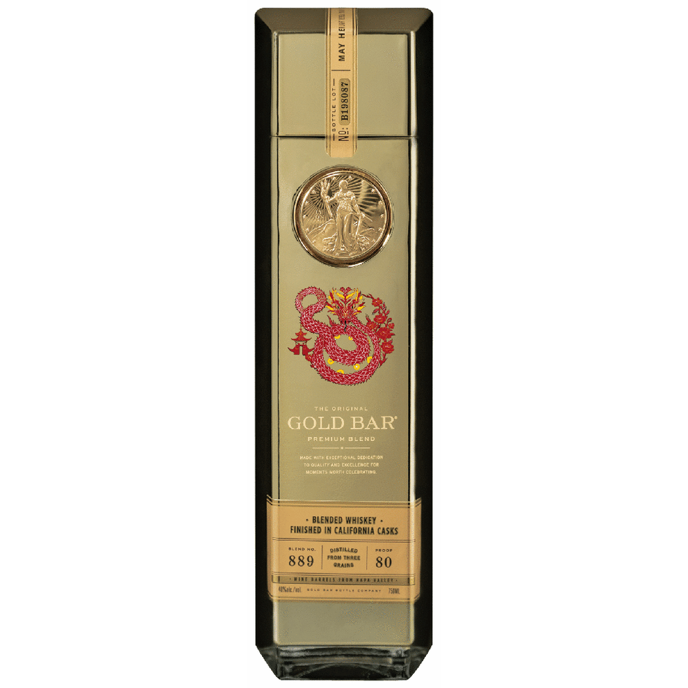 Gold Bar Snake Lunar New Year Edition Whiskey