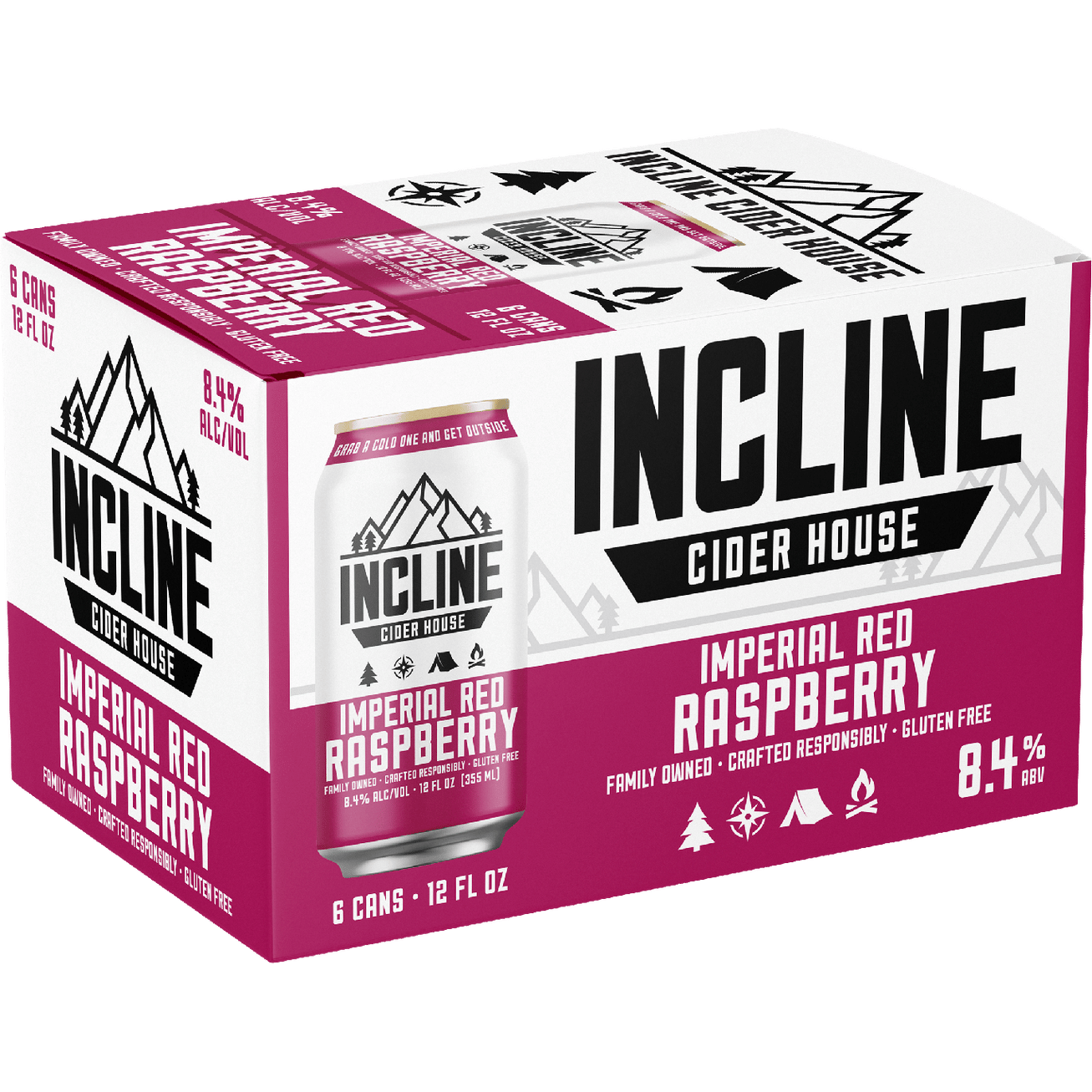 Incline Cider Imperial Red Raspberry
