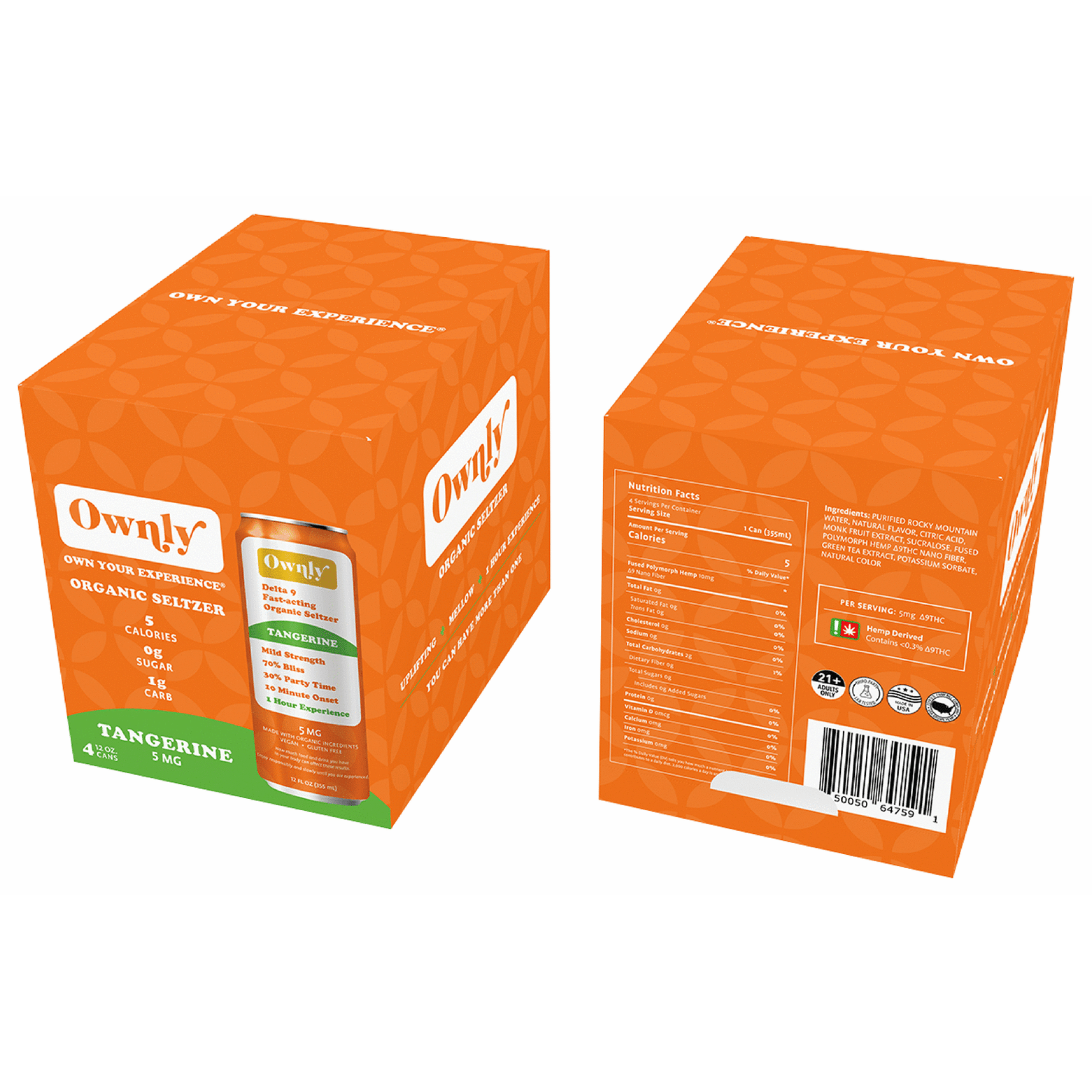 Ownly THC 5mg Tangerine