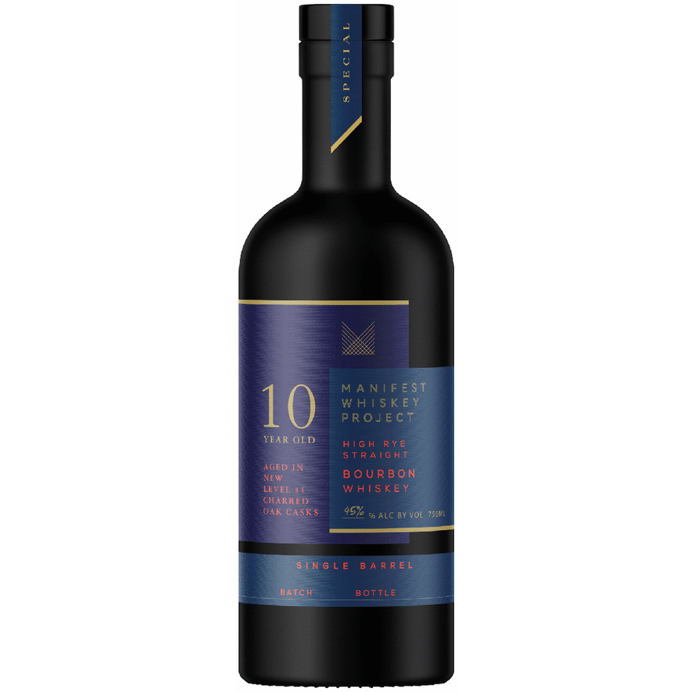 Manifest Single Barrell 10 Yr Bourbon
