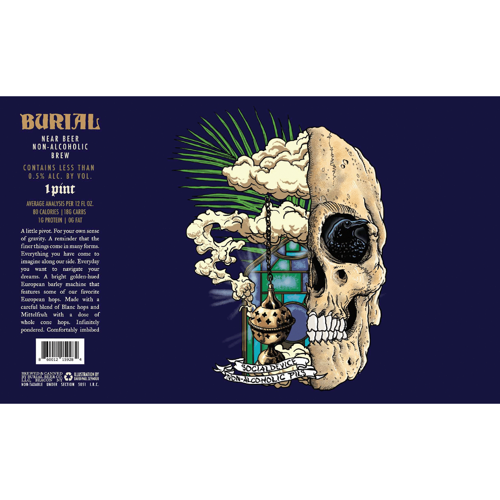 Burial Non-Alcoholic Socialdevice Pilsner