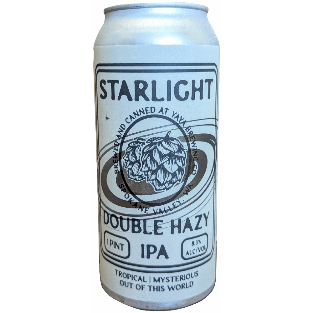 YAYA Brewing Starlight Hazy Double IPA
