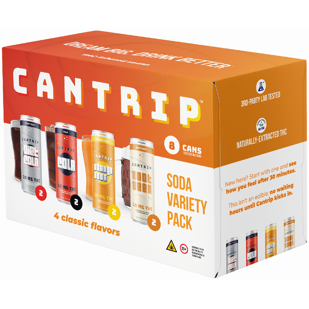 Cantrip THC 10mg Today Variety Pack