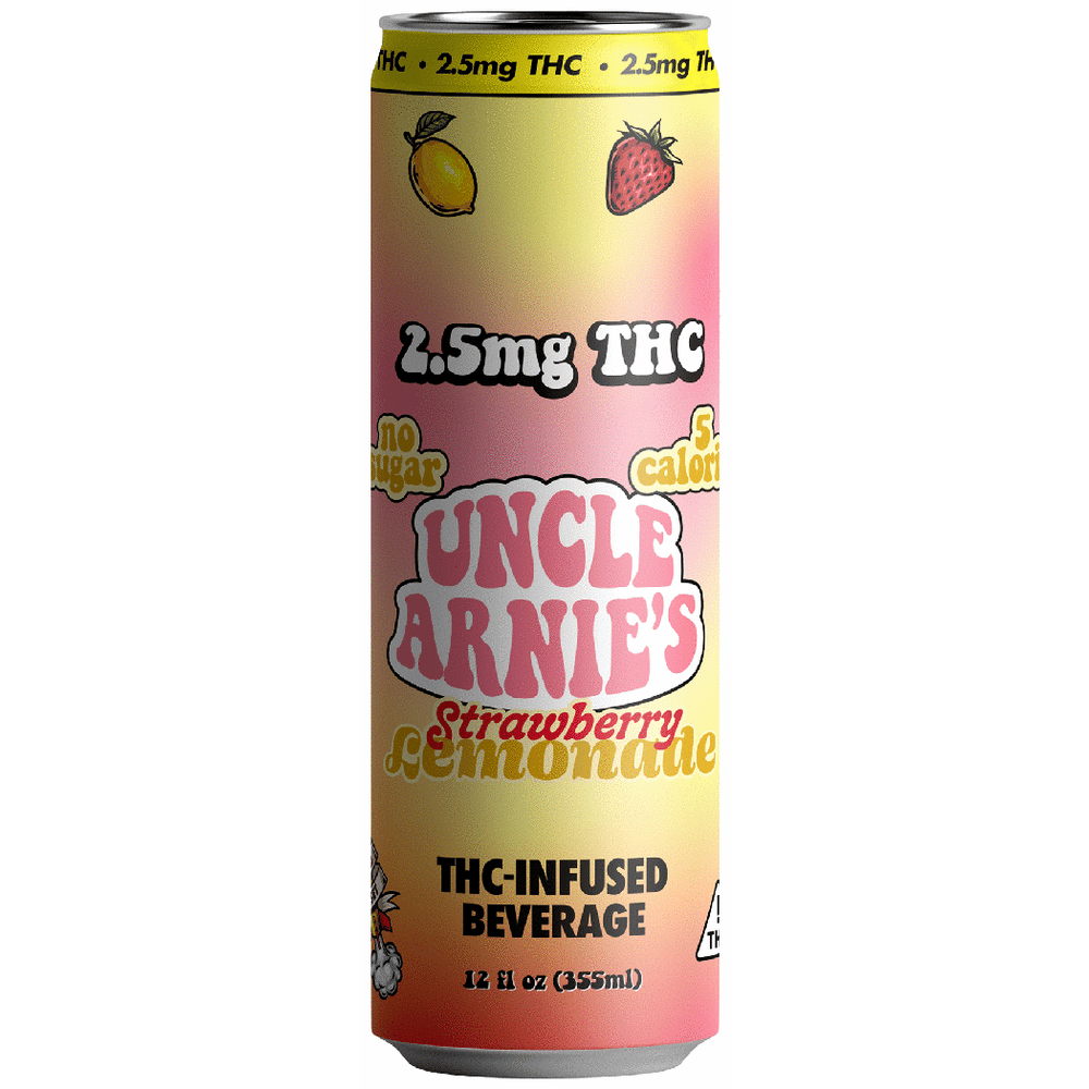 Uncle Arnie's THC 2.5mg Strawberry Lemonade