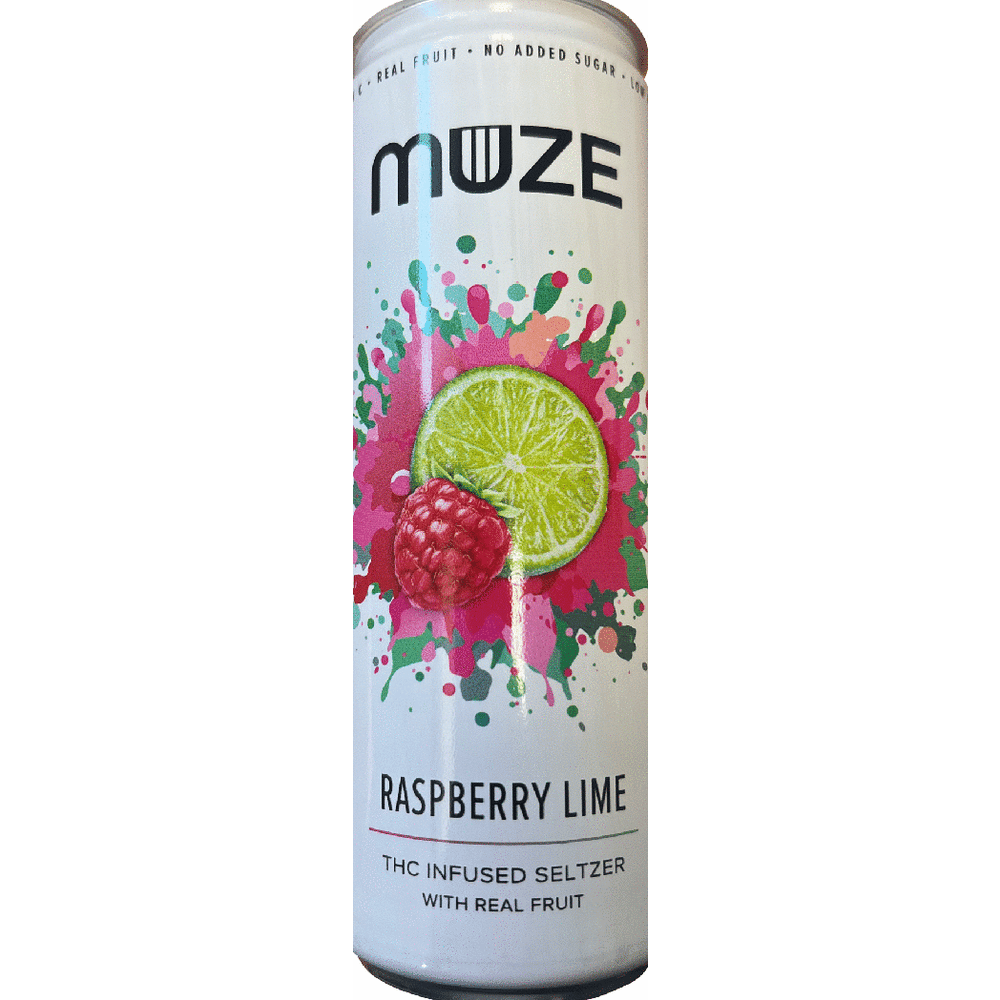 Muze THC 3mg Raspberry Lime CT