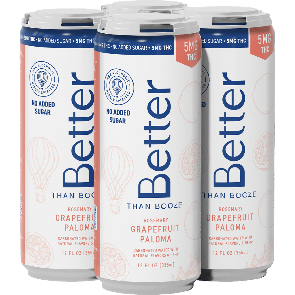 Better Than Booze THC 5mg Rosemary Grapefruit Paloma