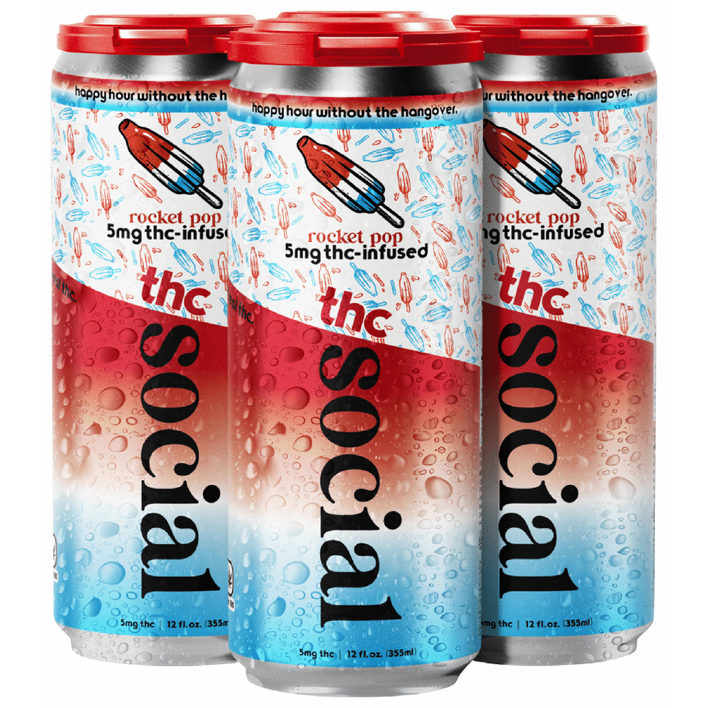 Social THC 5mg Rocket Pop