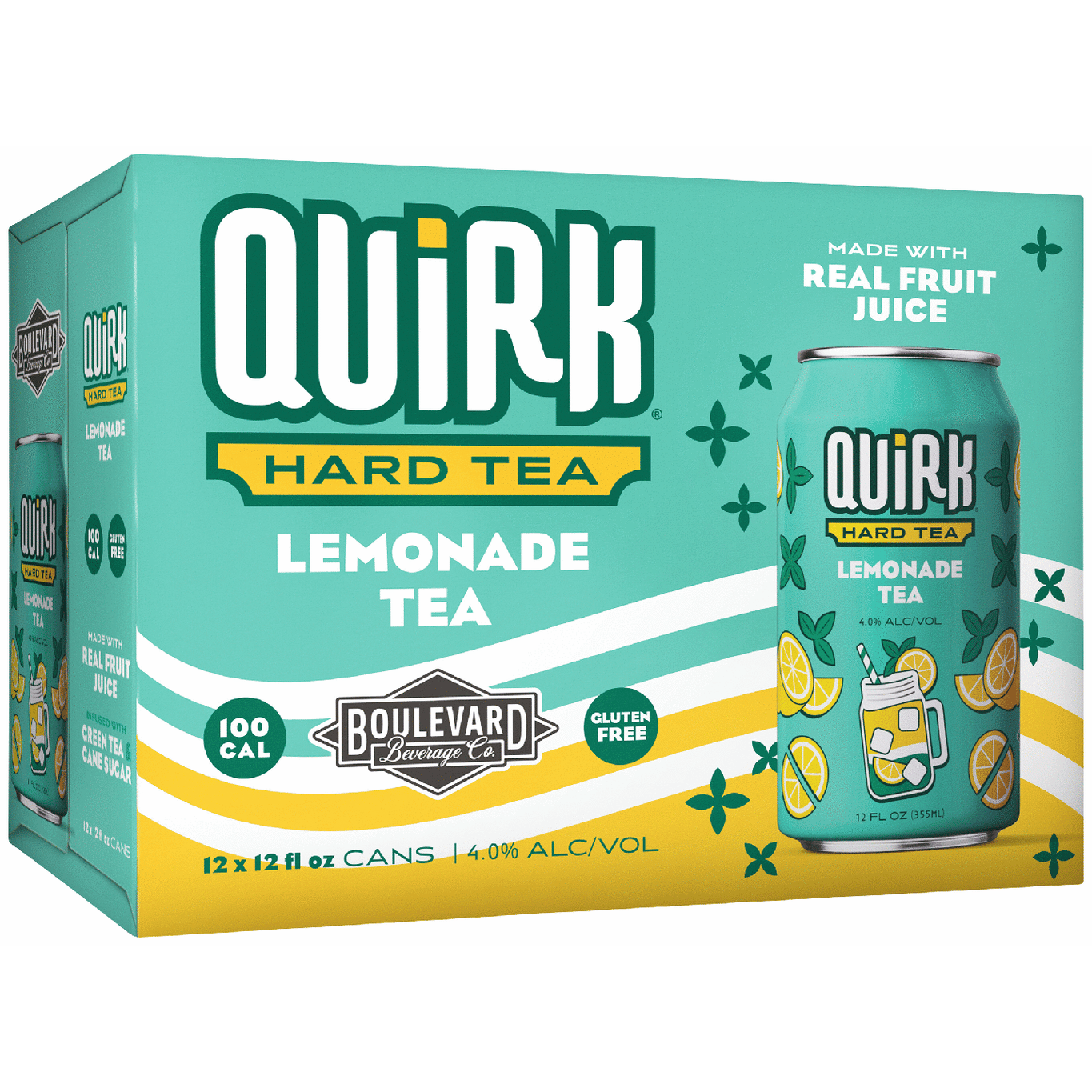 BLVD Quirk Lemonade Tea 12 Pack