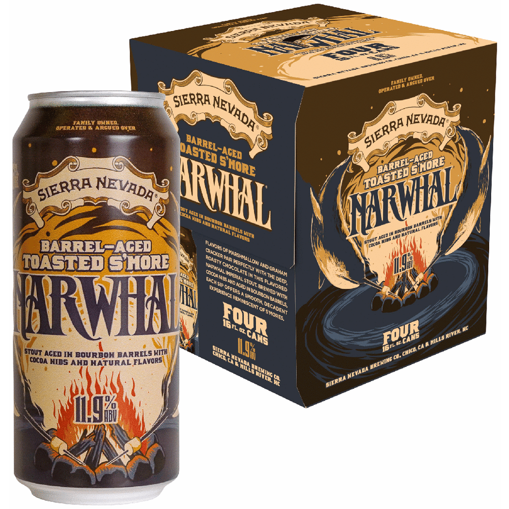 Sierra Nevada Barrel Aged Toasted S'More Narwhal Imperial Stout