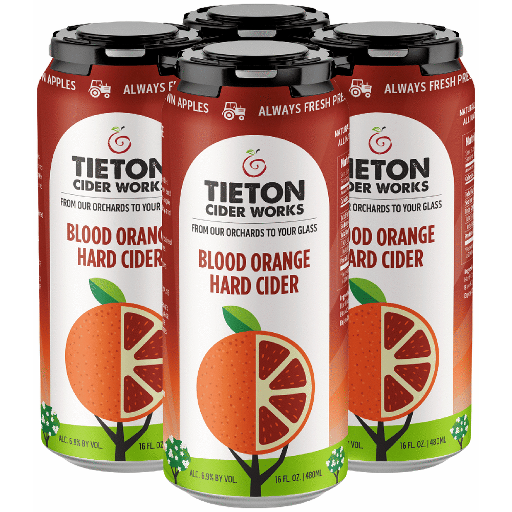 Tieton Blood Orange Hard Cider