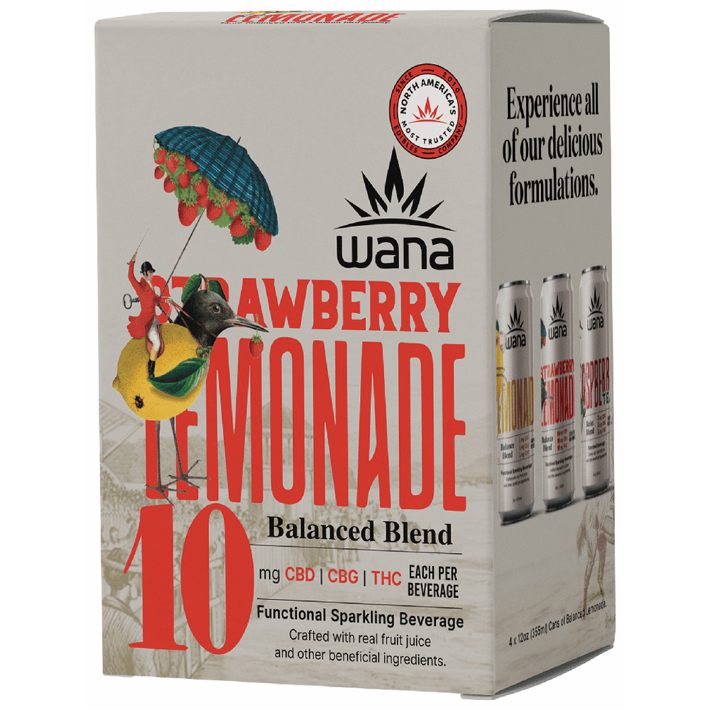 Wana THC 10mg Strawberry Lemonade
