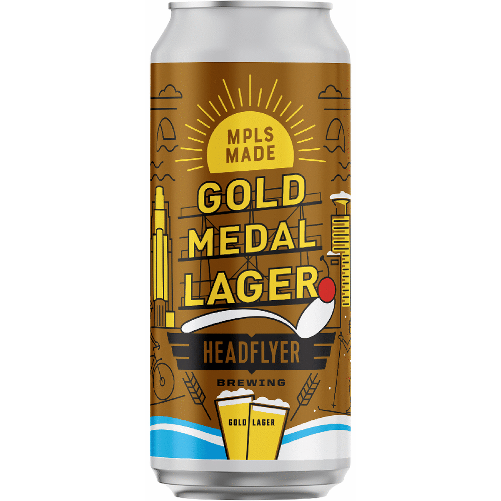 HeadFlyer Gold Medal Lager