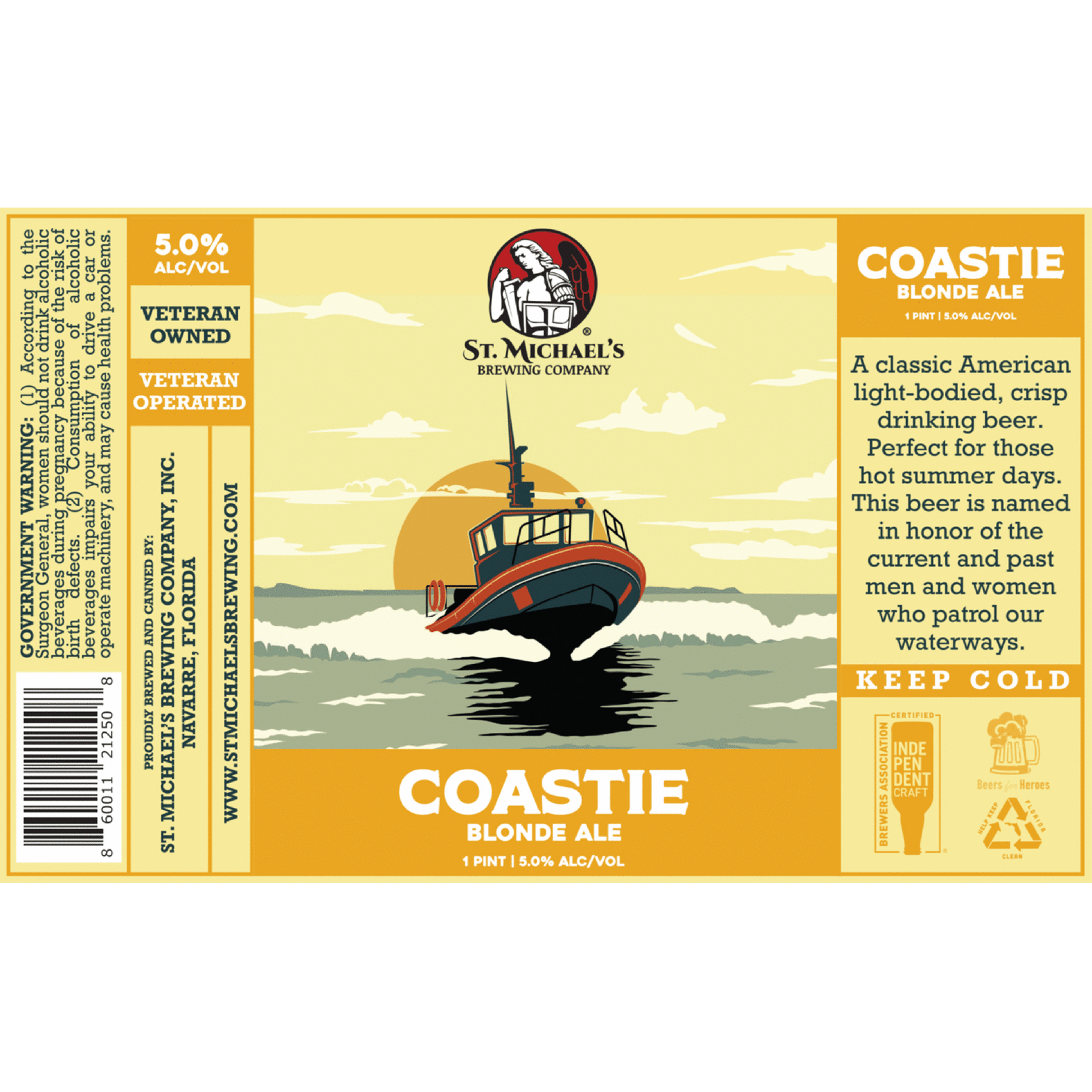 St. Michael's Coastie Blonde Ale