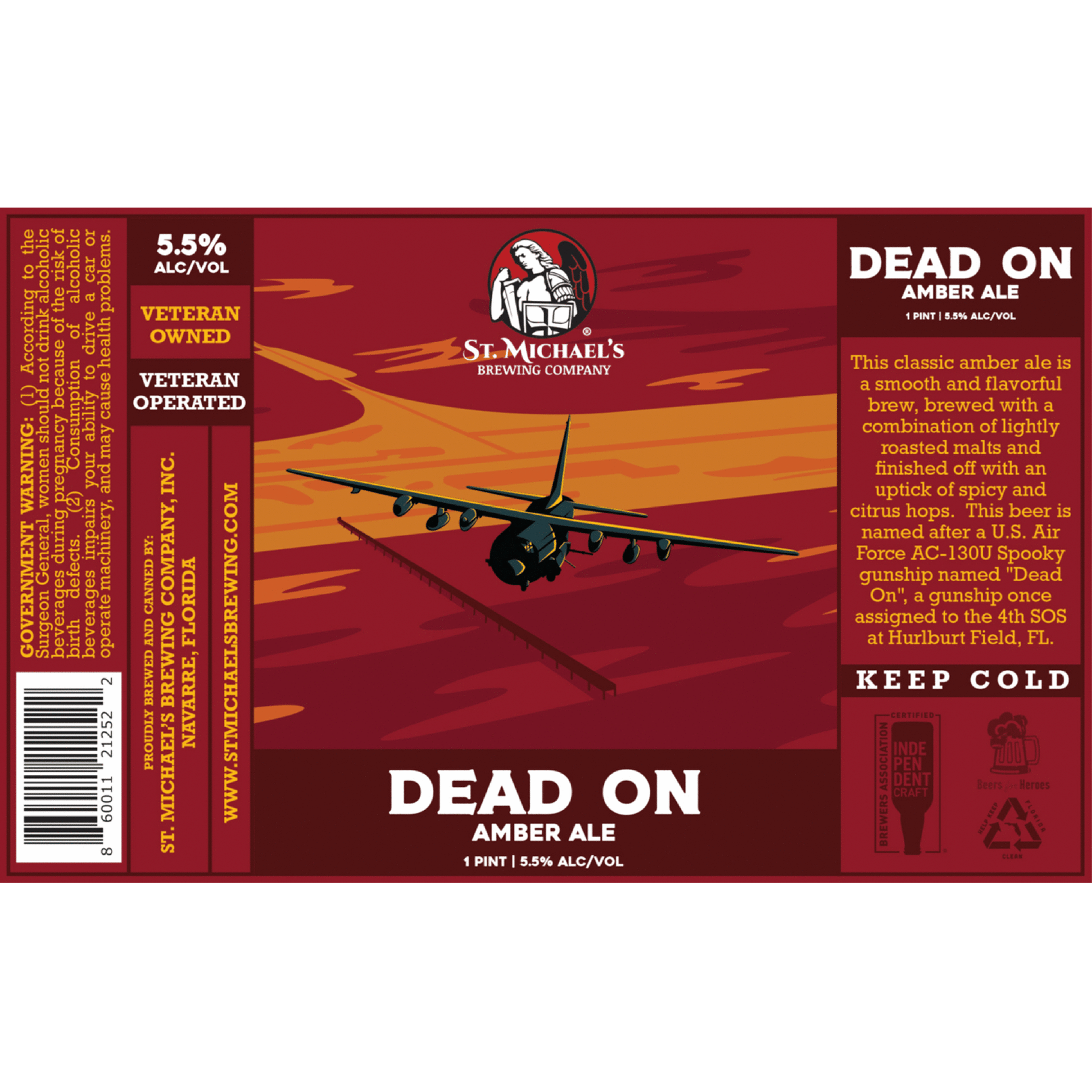 St. Michael's Dead On Amber Ale