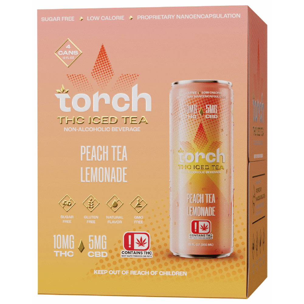 Torch THC 10mg Peach Tea Lemonade