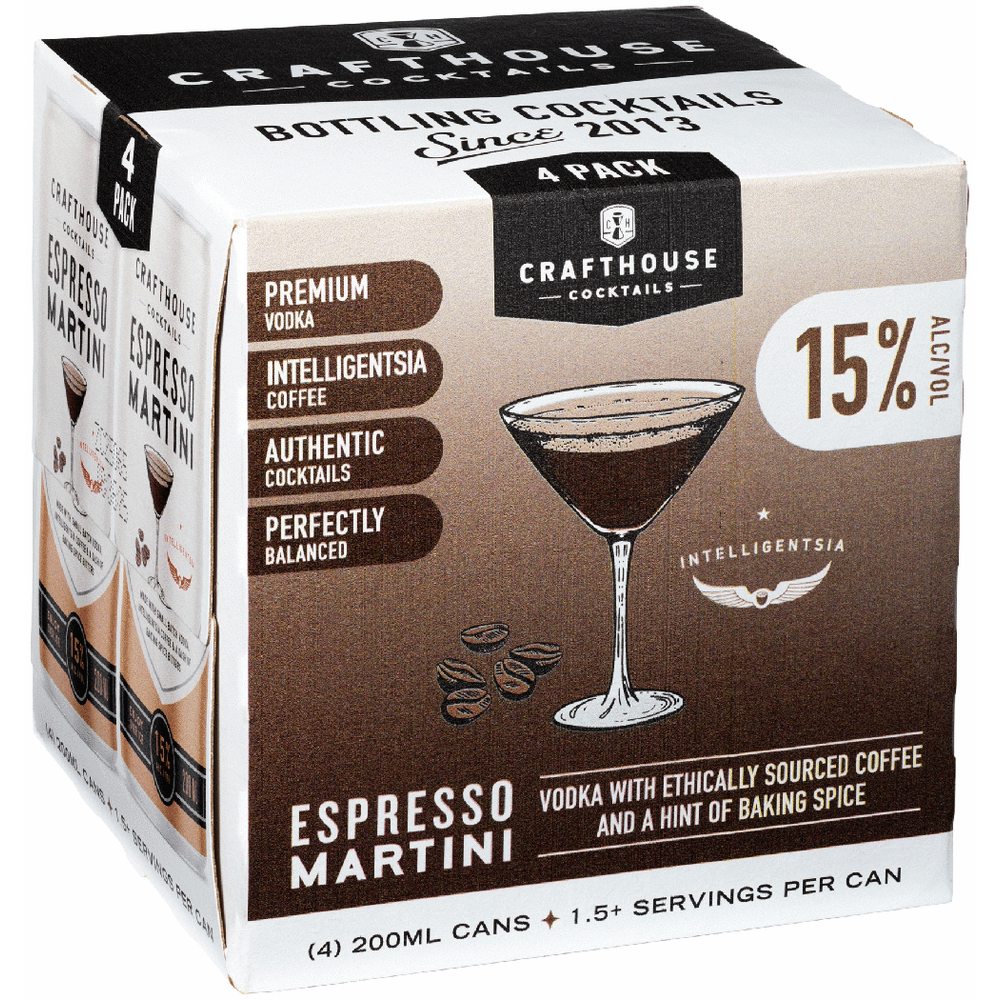 Crafthouse Cocktails Espresso Martini
