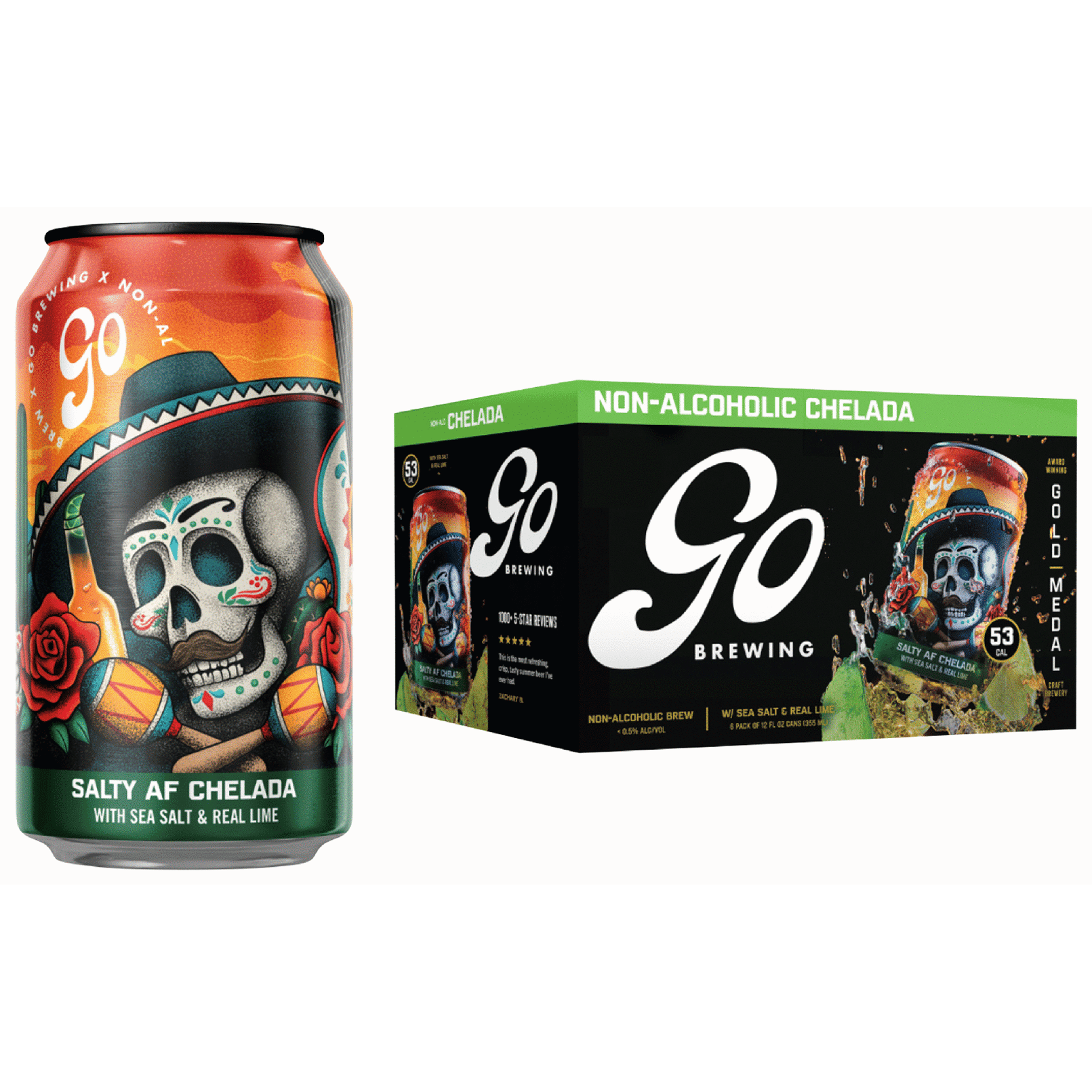Go Brewing Non-Alcoholic Salty AF
