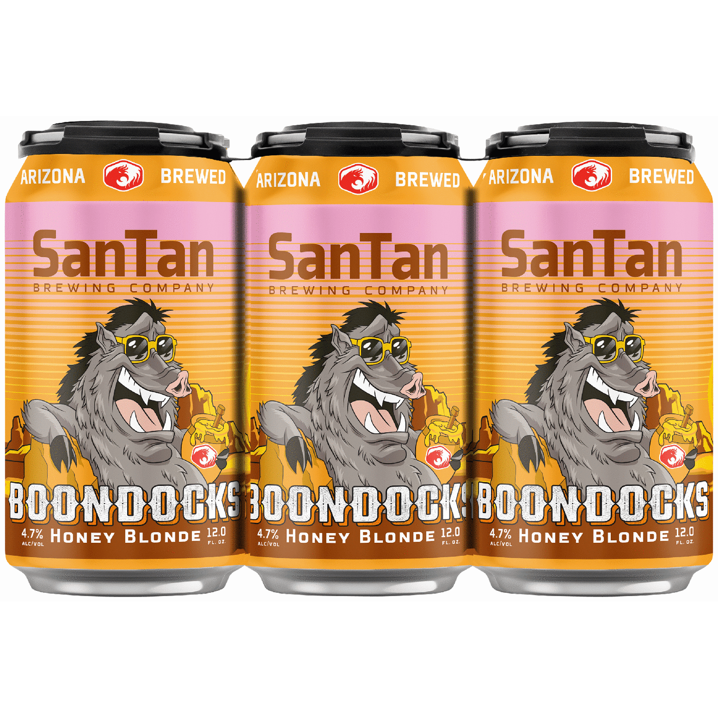 SanTan Boondocks Honey Blonde Lager