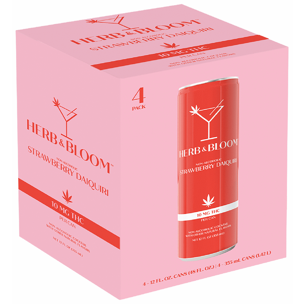 Herb & Bloom THC 10mg Strawberry Daquiri