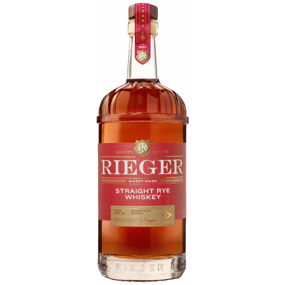J. Rieger Sweet Mash Straight Rye Whiskey