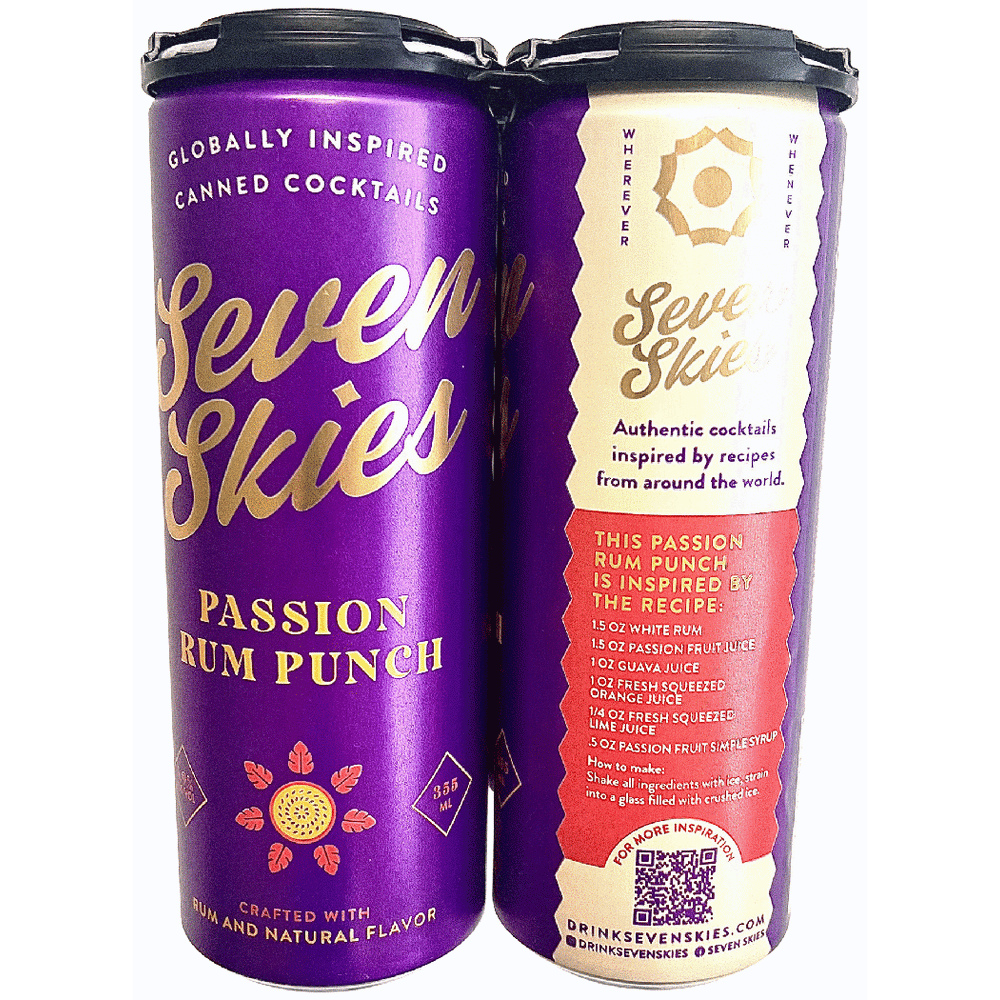 Seven Skies Passion Rum Punch