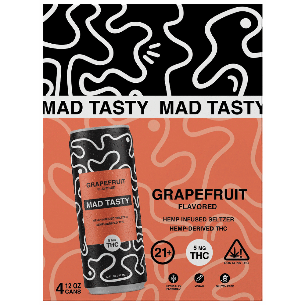 Mad Tasty THC 5mg Grapefruit