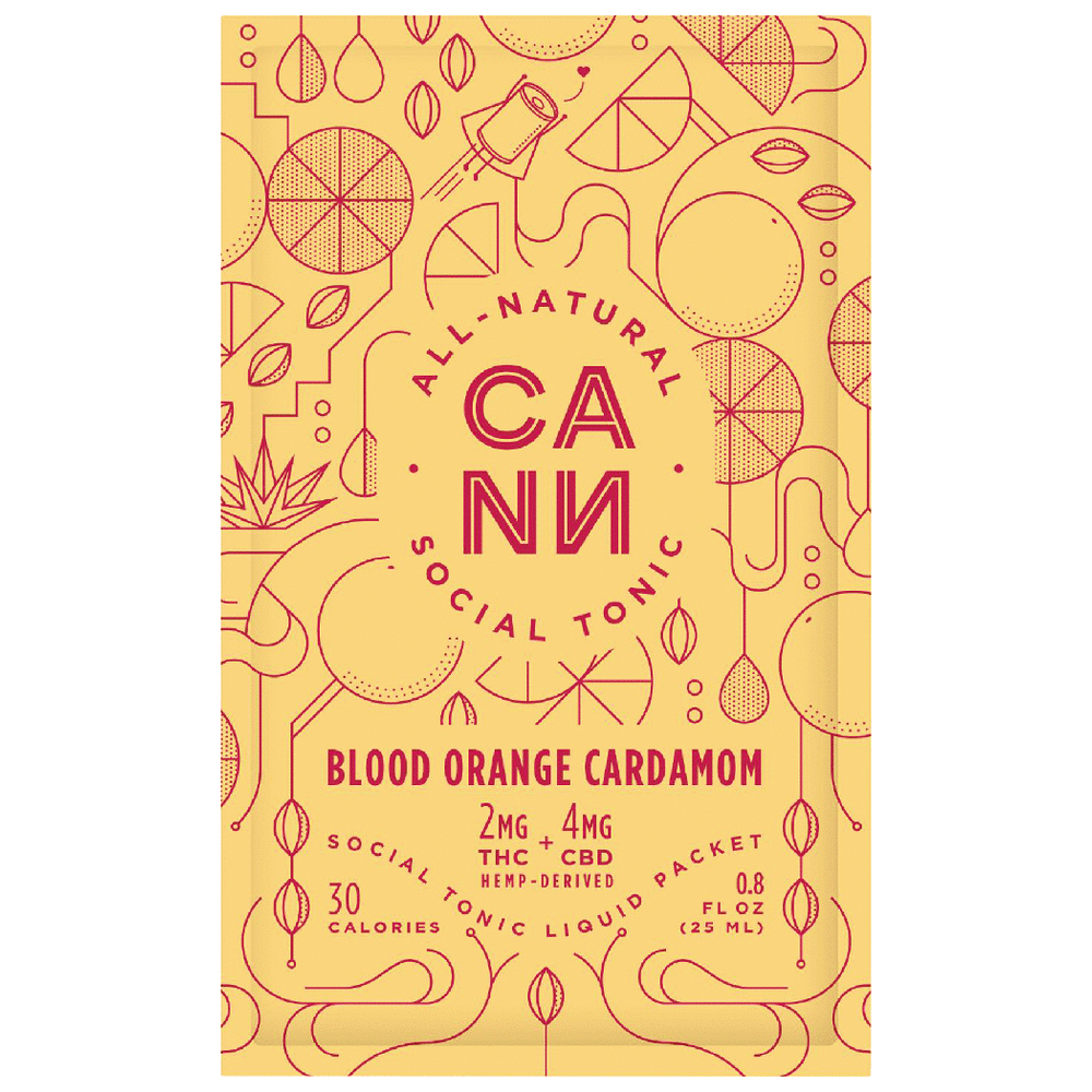 Cann THC 2mg Blood Orange Cardamom Liquid Packet