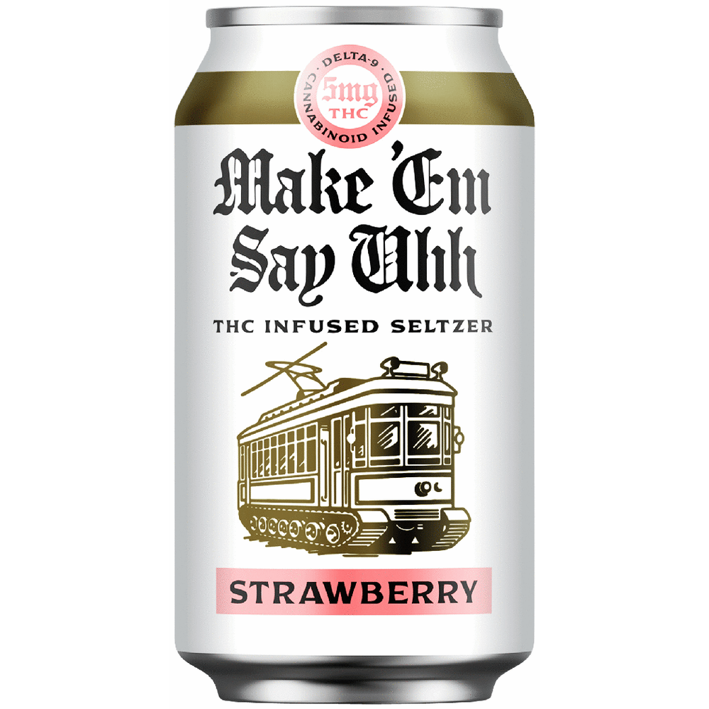 Make Em Say Uhh THC 5mg Strawberry Seltzer