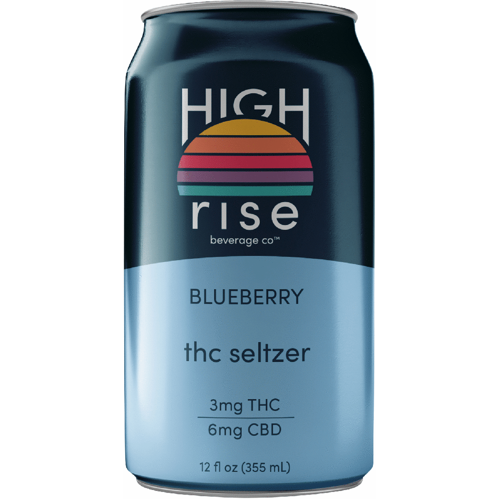 High Rise THC 3mg Blueberry CT