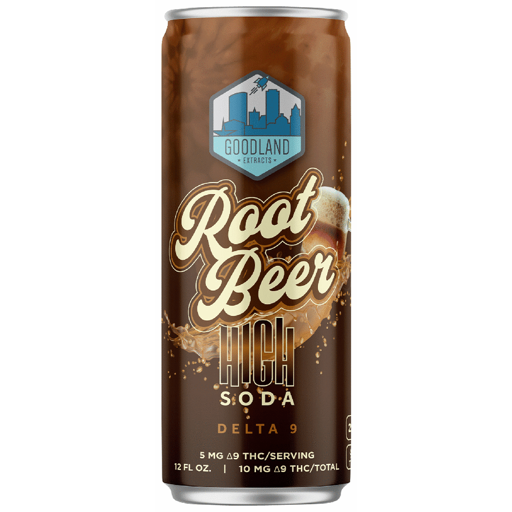 Goodland THC 10mg Root Beer High Soda