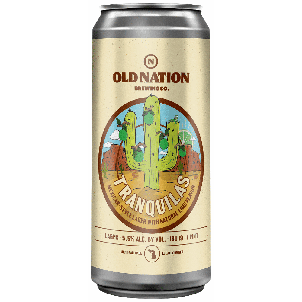 Old Nation Tranquilas Mexican-Style Lager w/ Lime