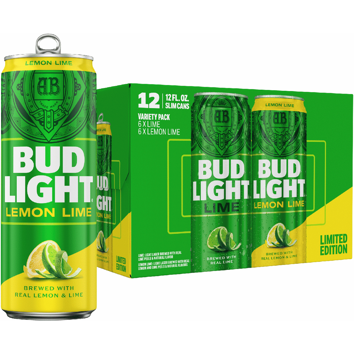 Bud Light Lime & Lemon Lime Variety Pack